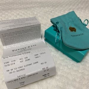 Tiffany &Co never forgets elephant